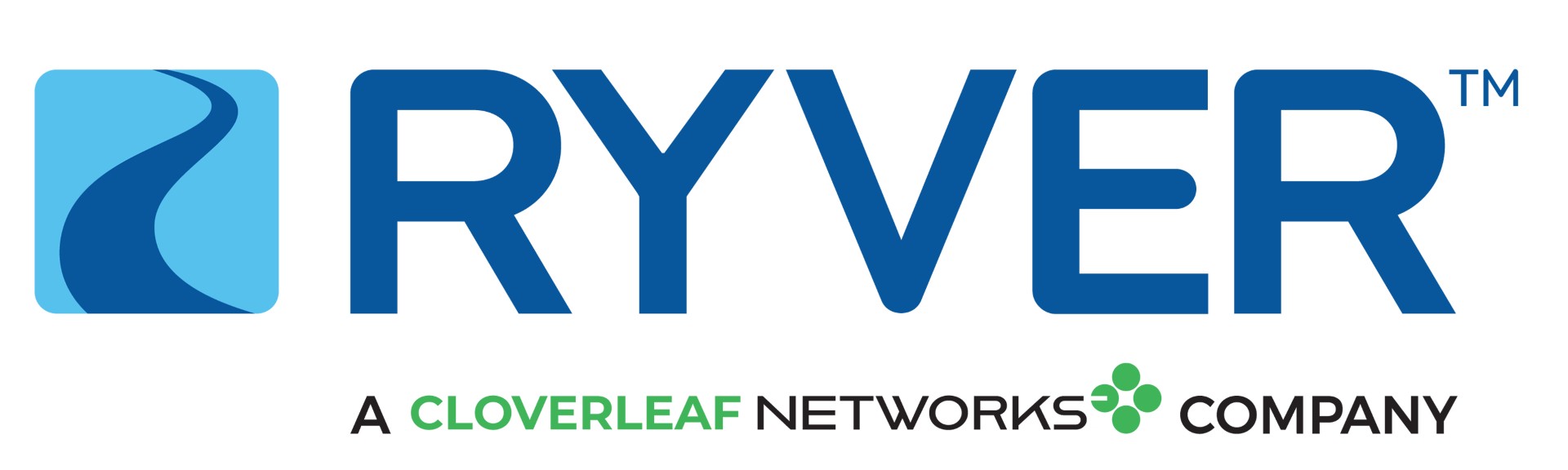 Ryver official logo with the company name below it