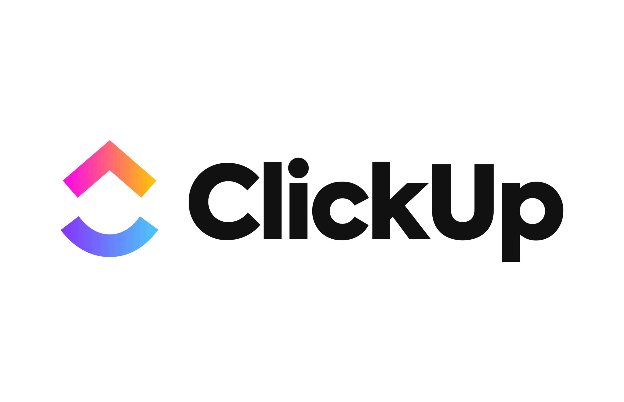 The official ClickUp logo
